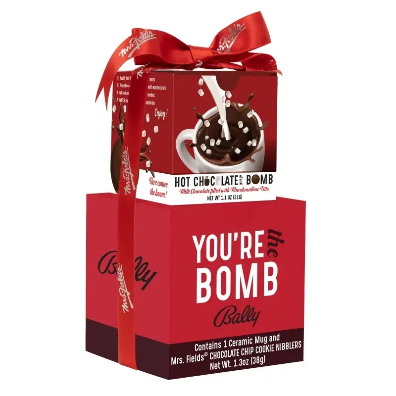 Mrs. Fields Mug, Cookies, Hot Chocolate Bomb Gift Set — view 3