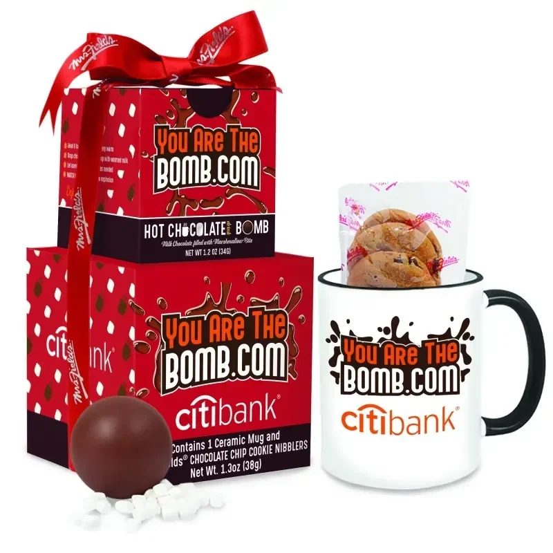 Mrs. Fields Mug, Cookies, Hot Chocolate Bomb Gift Set — view 6