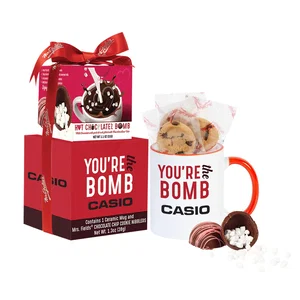Mrs Fields Valentines Mug, Cookies & Hot Cocoa Set