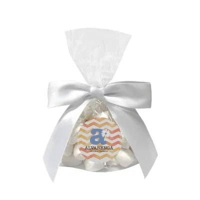 Slim treat bag sized to slide inside a coffee mug