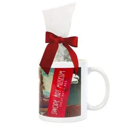 Mug with Imprinted Chocolate Buttons Mug Drop