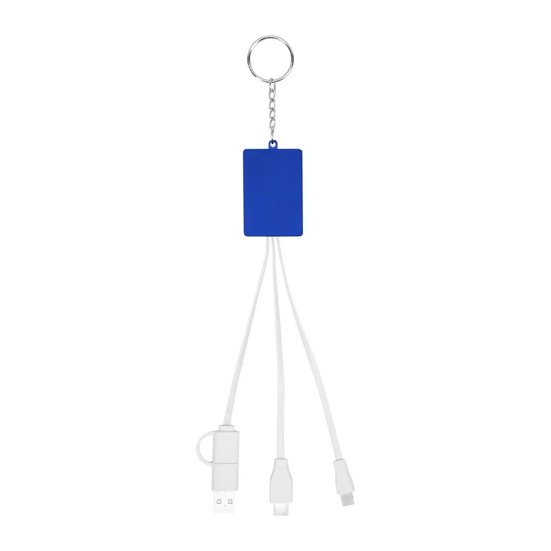Multi-Charging Cable USB Hub Keyring — view 4