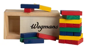 Multi-Colored Block Wooden Tower Puzzle