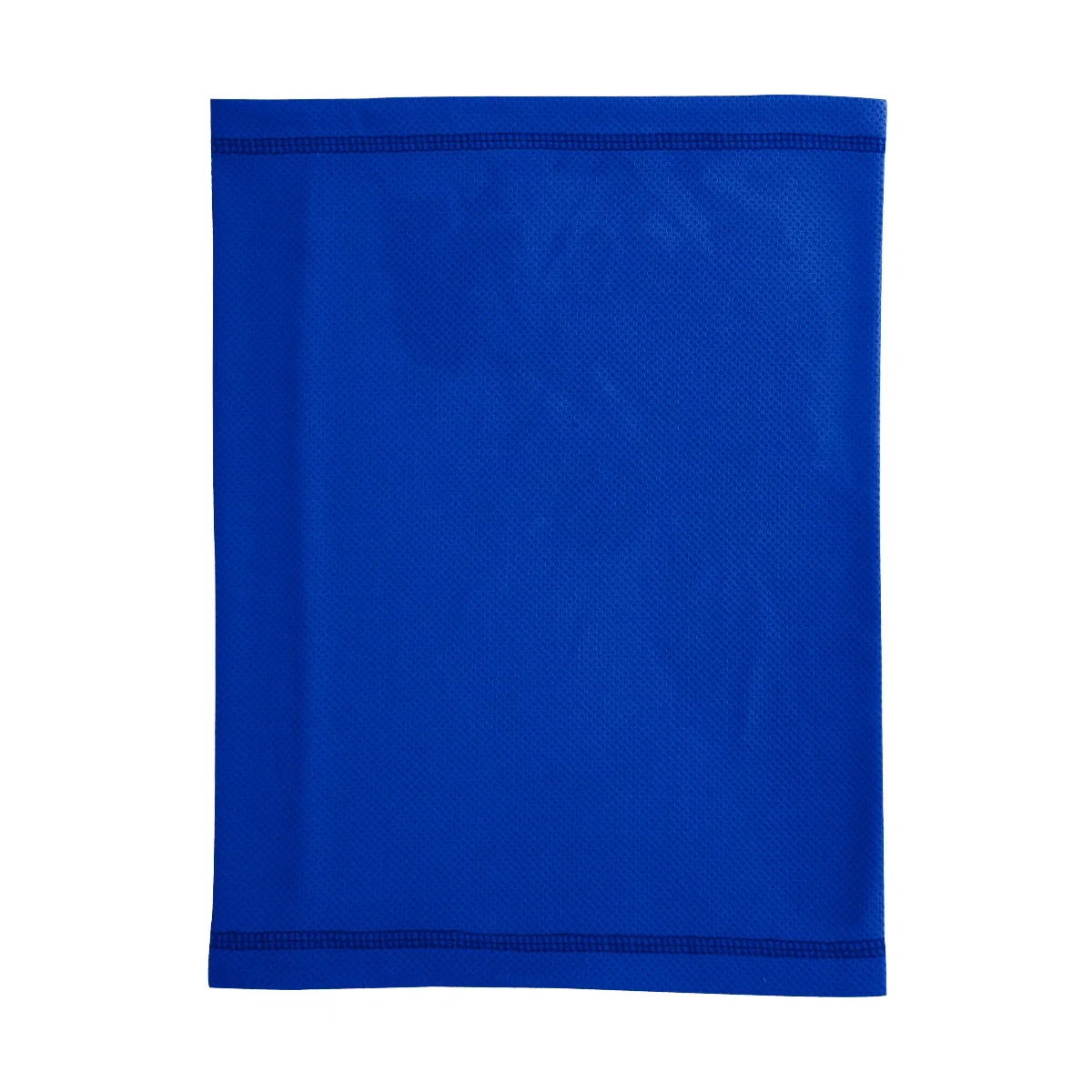 Worn as a bandana during a run