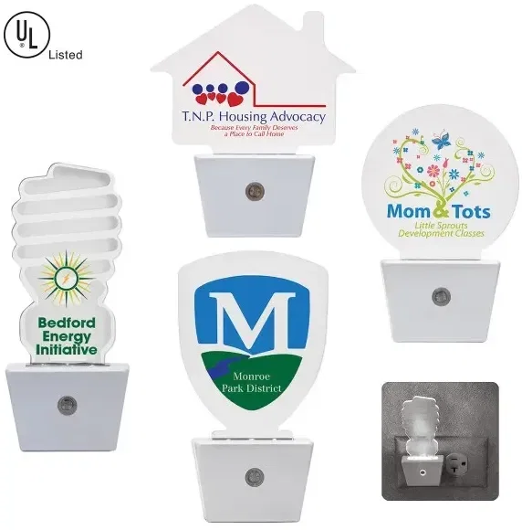 Imprinted Multicolored LED Nightlight