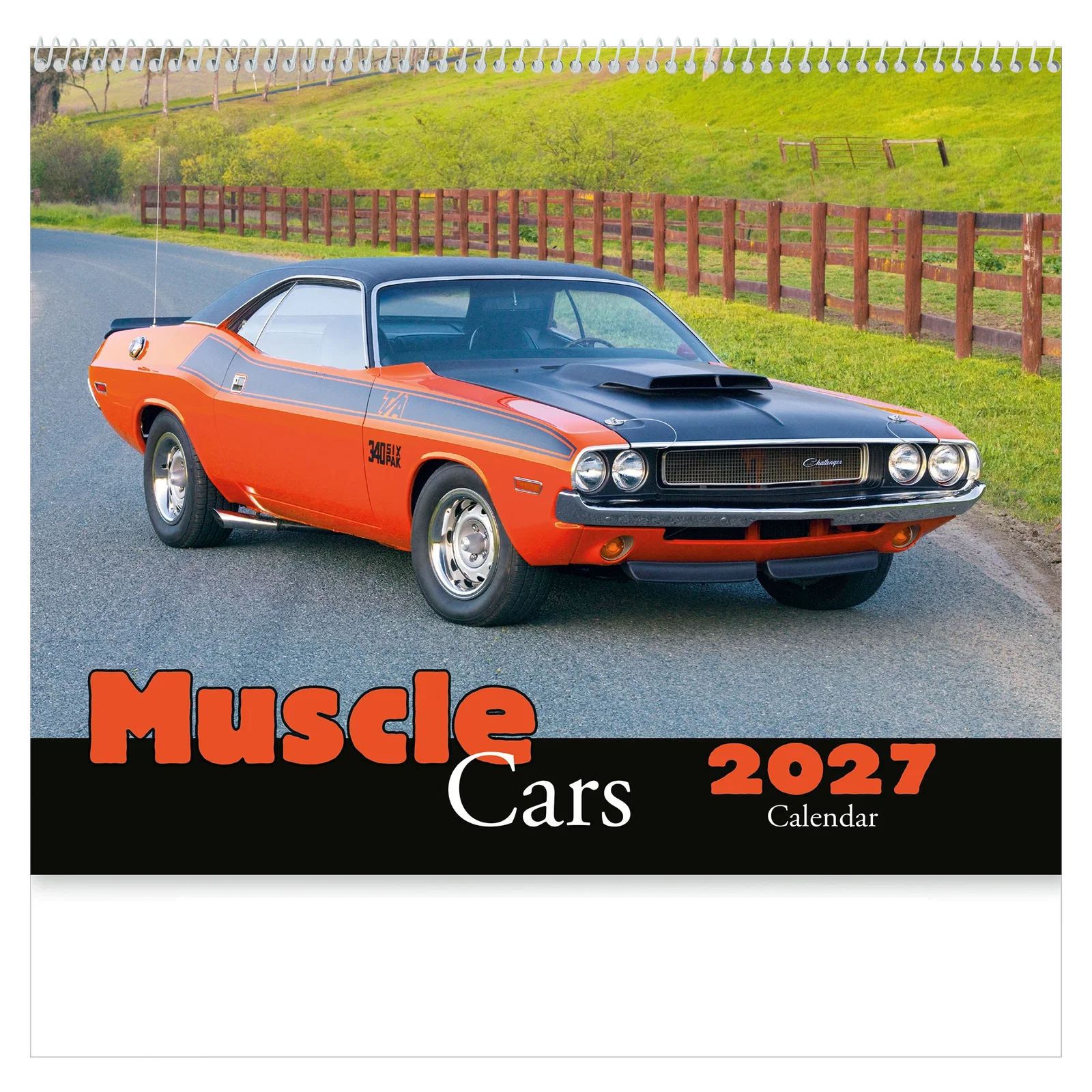 Muscle Cars Wall Calendar: 2025 Spiral Bound — view 6