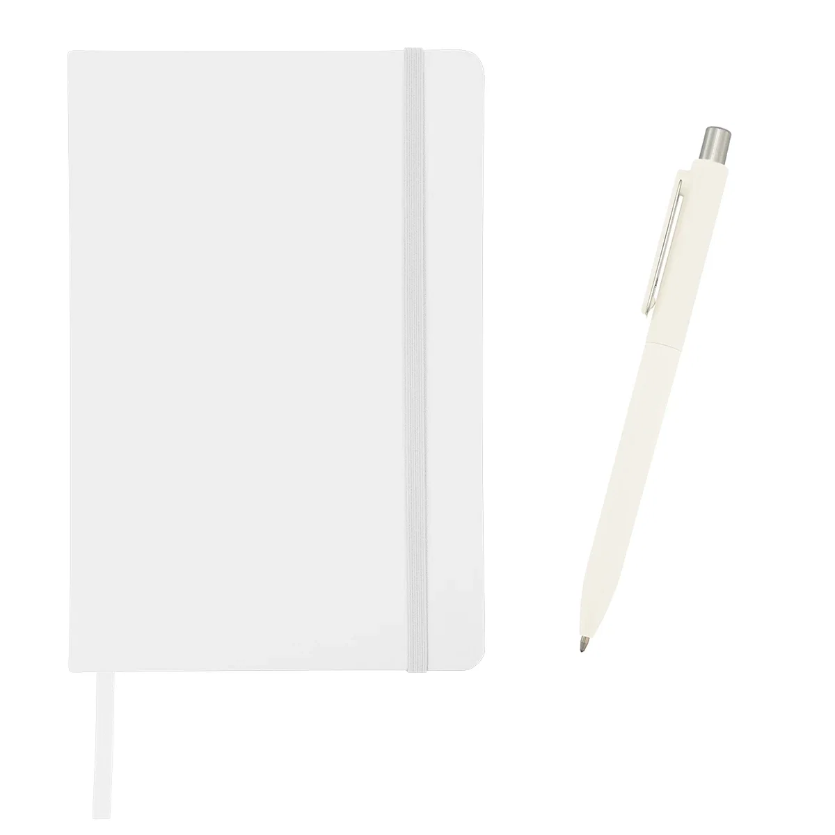 Front of the closed notebook shown straight on