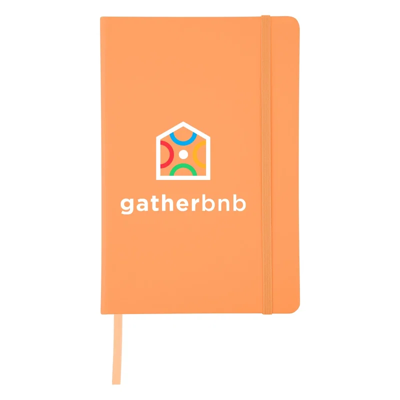 Corner detail highlighting the cover material of the journal