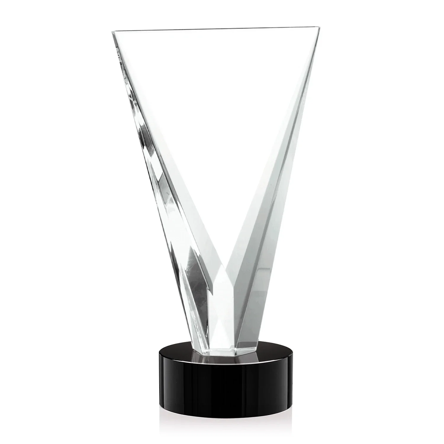 Promotional Optical Crystal Award in Solid Matching Color, awards for dealer and partner awards