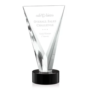 Optical Crystal Award in Solid Matching Color