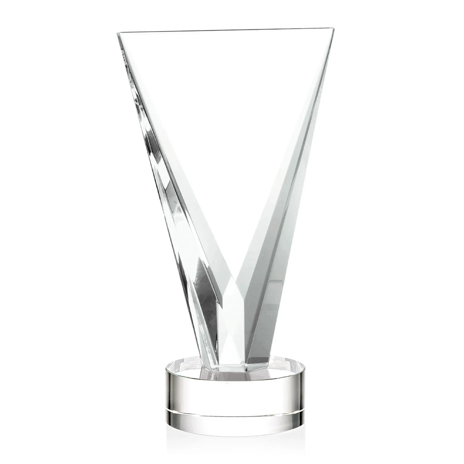 Branded Optical Crystal Award in Solid Matching Color, awards for graduation ceremonies