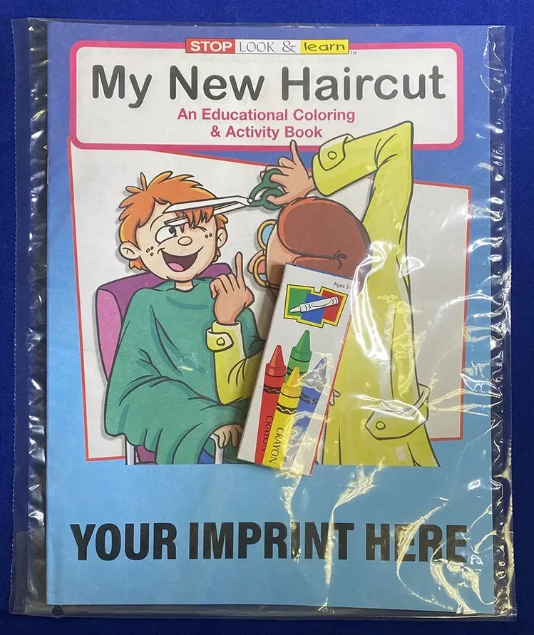 My New Haircut Coloring Book — view 4