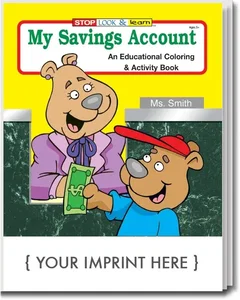 My Savings Account Coloring & Activity Book