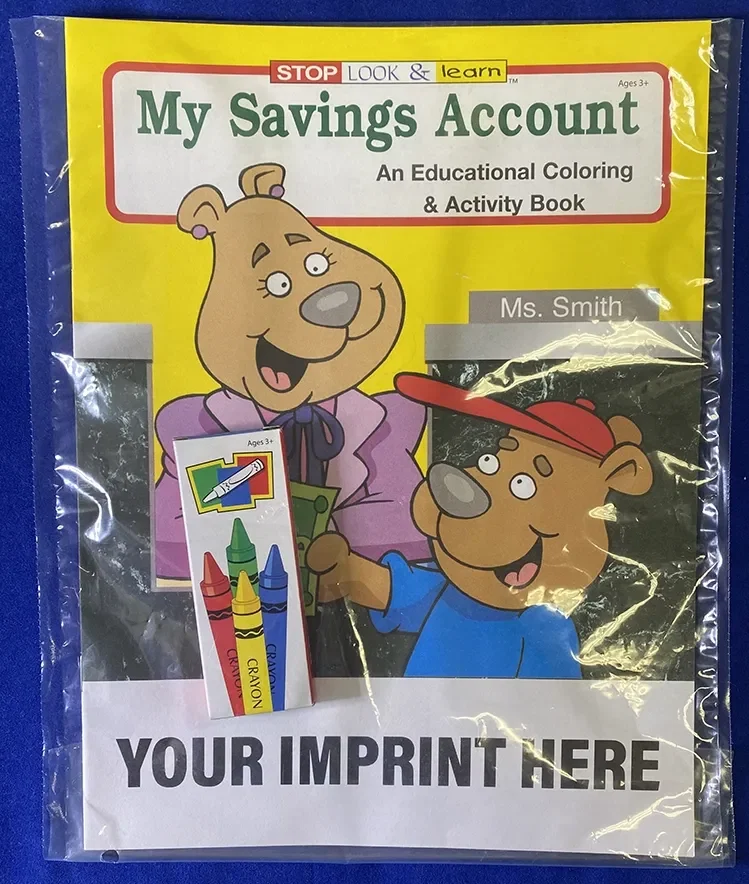 My Savings Account Coloring & Activity Book — view 3