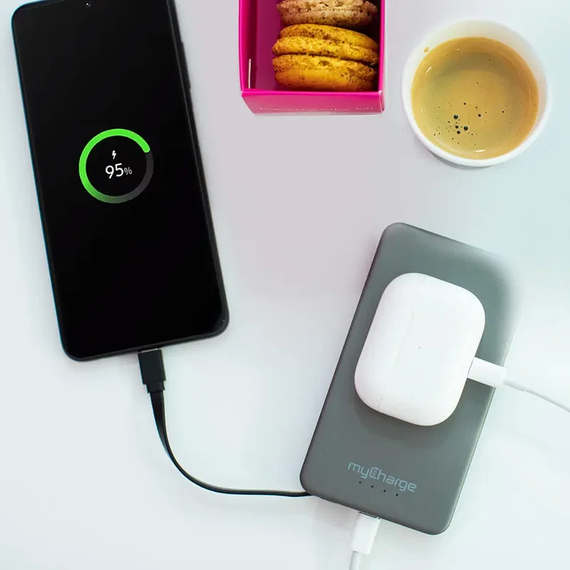 myCharge AMP Prong 5,000mAh Everything Built in Portable Charger — view 5