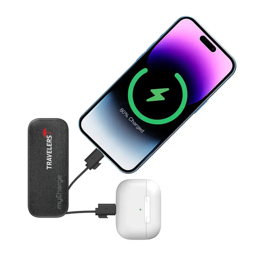myCharge PowerHub Mini 3000mAh Portable Charger — view 4