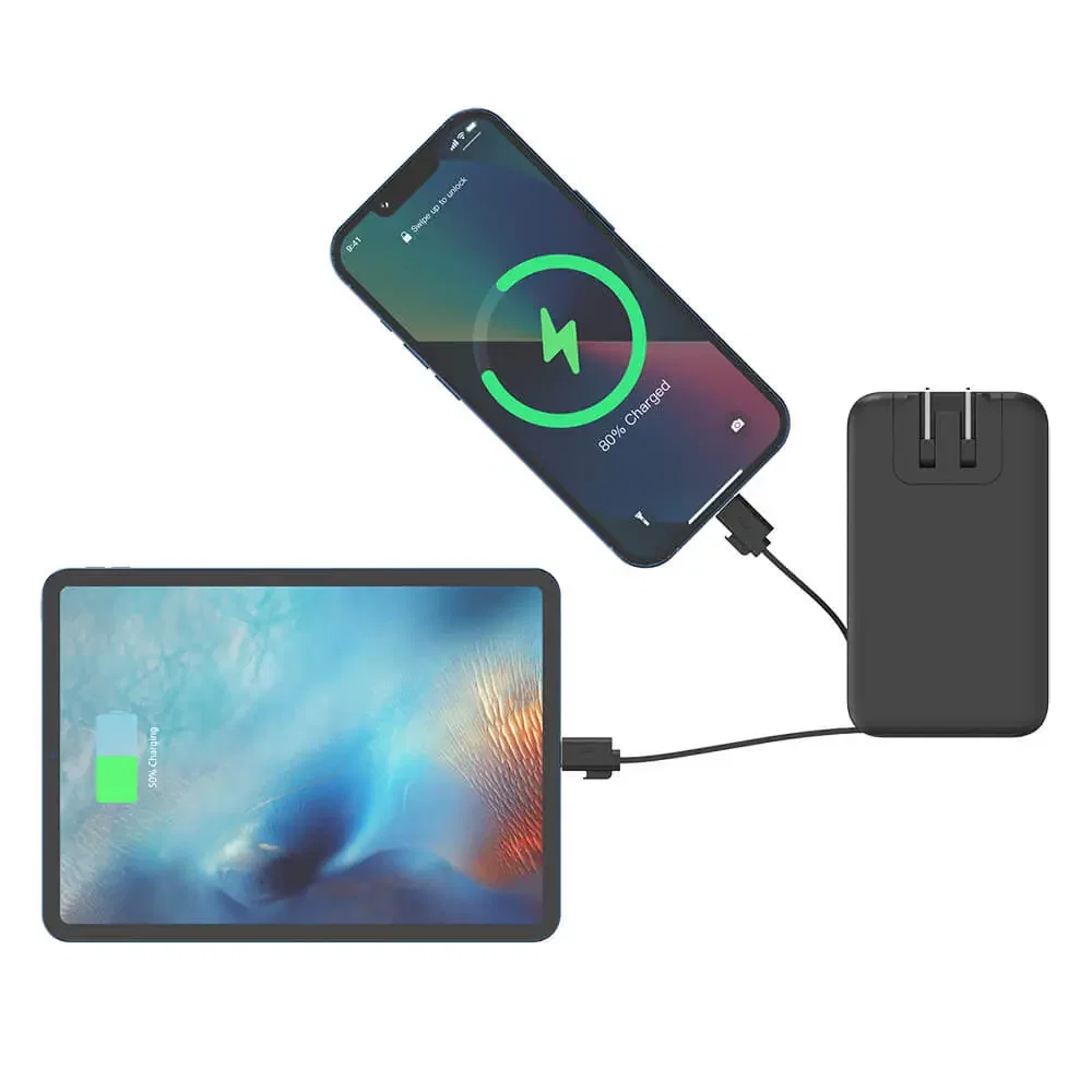 myCharge Powerhub Plus 6,000mAh Everything Built in Portable Charger — view 4
