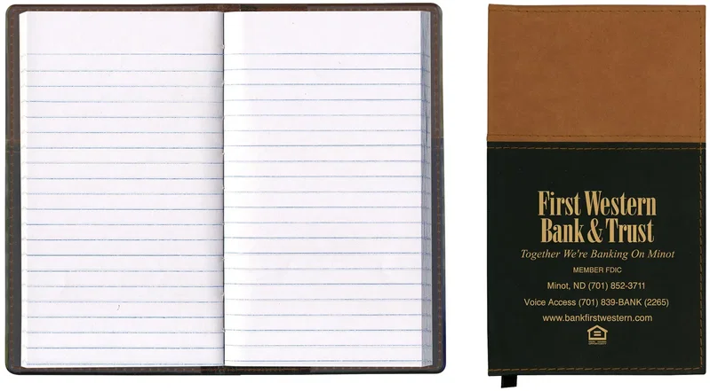 "Custom Logosoft" Personalized Tally Book — view 4