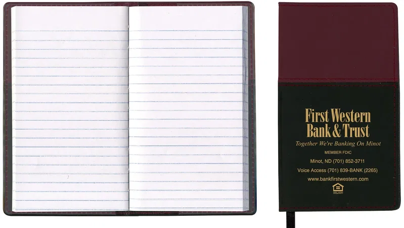 "Custom Logosoft" Personalized Tally Book — view 5