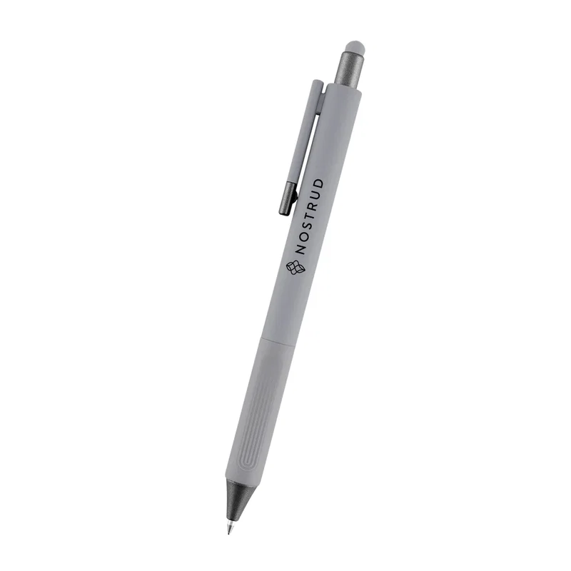 Straight-on view of the complete pen