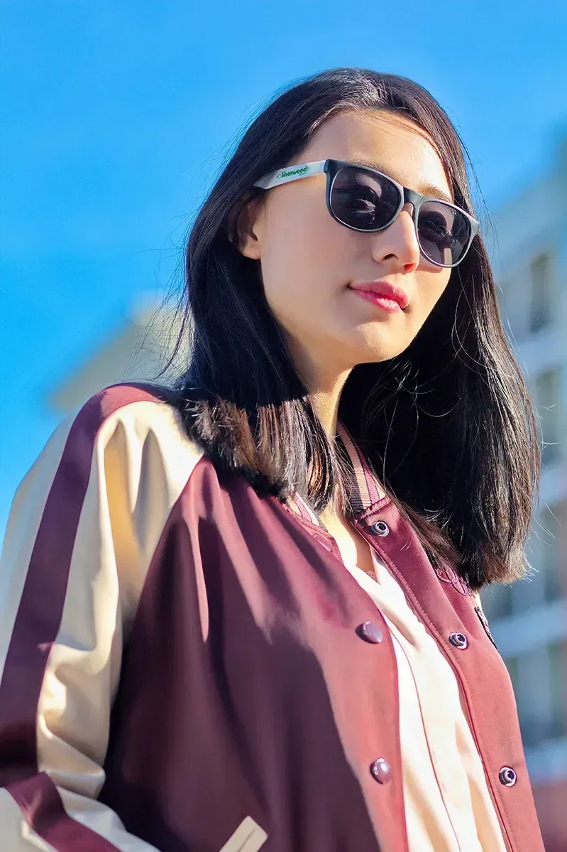 Naples UV400 Sunglasses being worn