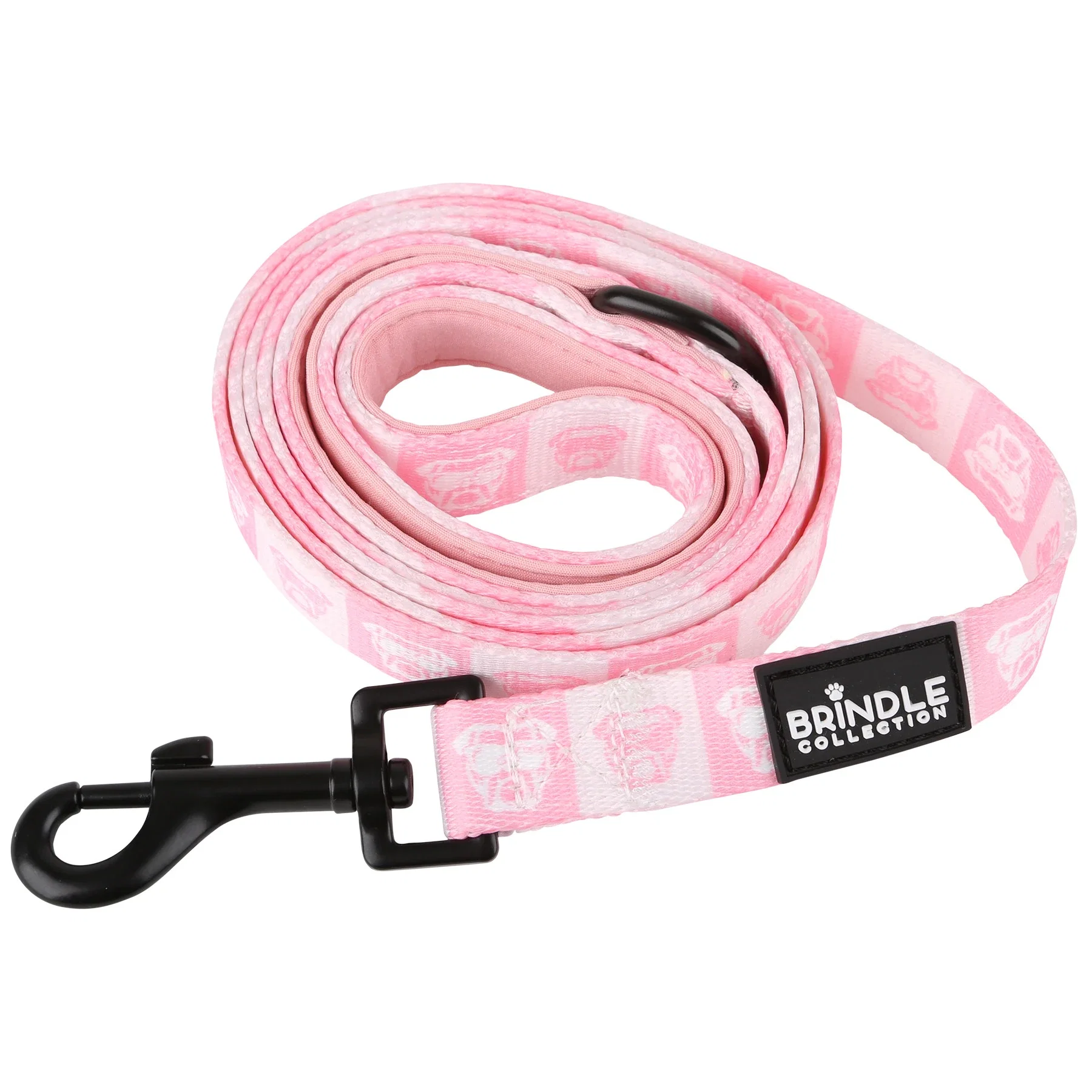 Dog Leash With Neoprene Backing Narrow