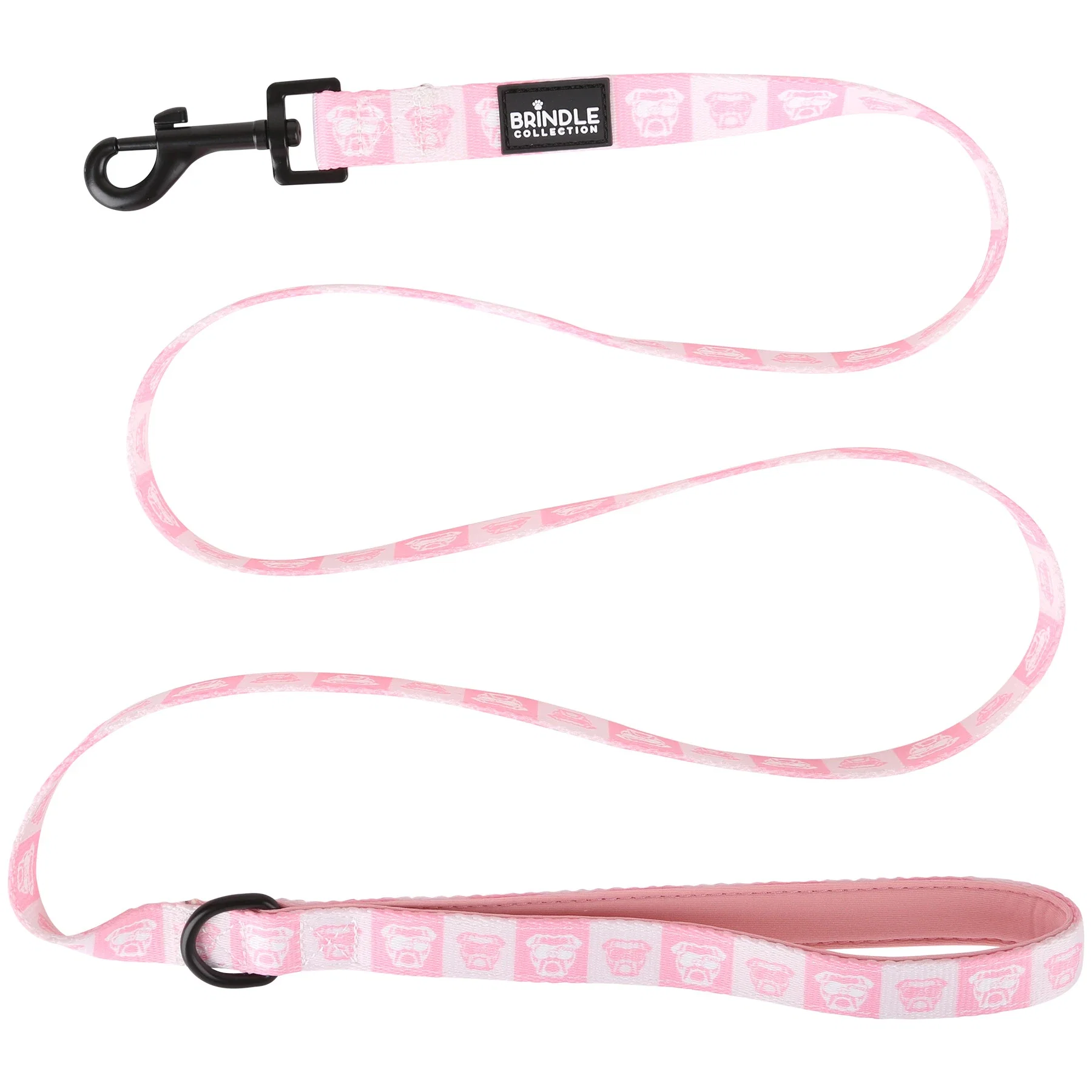 Dog Leash With Neoprene Backing Narrow — view 2