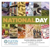 Good Value™ National Day - Stapled Calendar — view 2