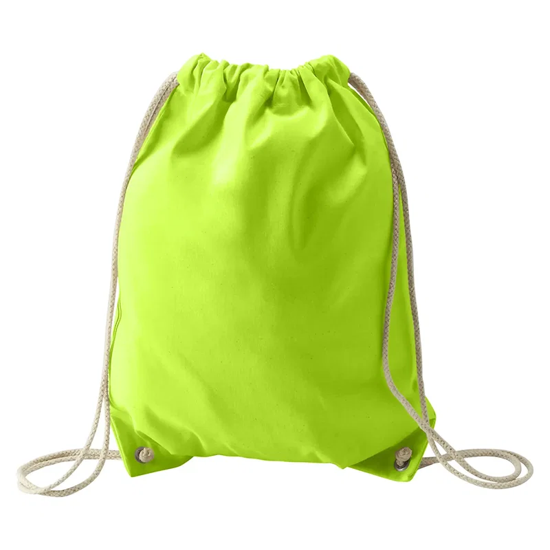 Natural Economy Drawcord Bag — view 6