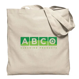 Natural Gusseted Economy Tote Bag