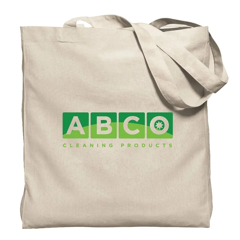 Natural Gusseted Economy Tote Bag
