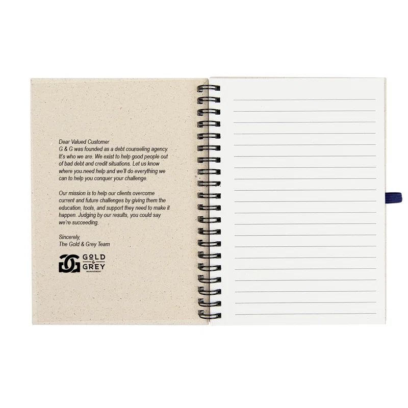 Natural Paper Spiral Notebook — view 6