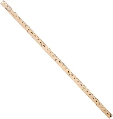 Natural Yardstick (5/32" Thick) — view 3