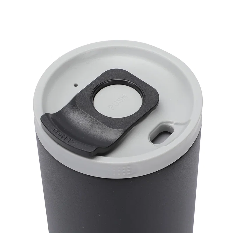 Side profile of the branded NAYAD Dutton 20 oz Vacuum Insulated Tumbler
