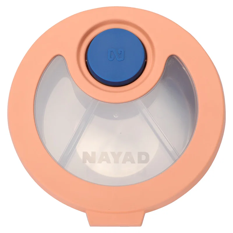 Overhead view of the custom-branded NAYAD Utilia salad bowl