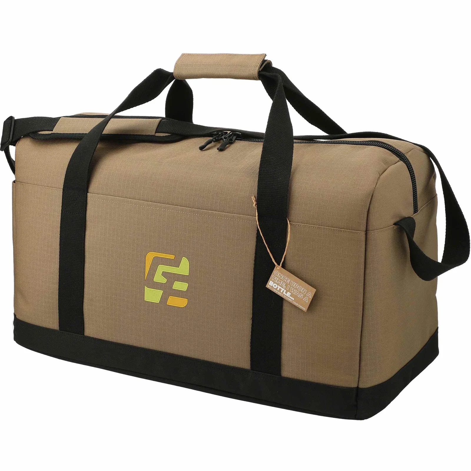 Custom NBN Recycled Utility Duffle Bag — view 9