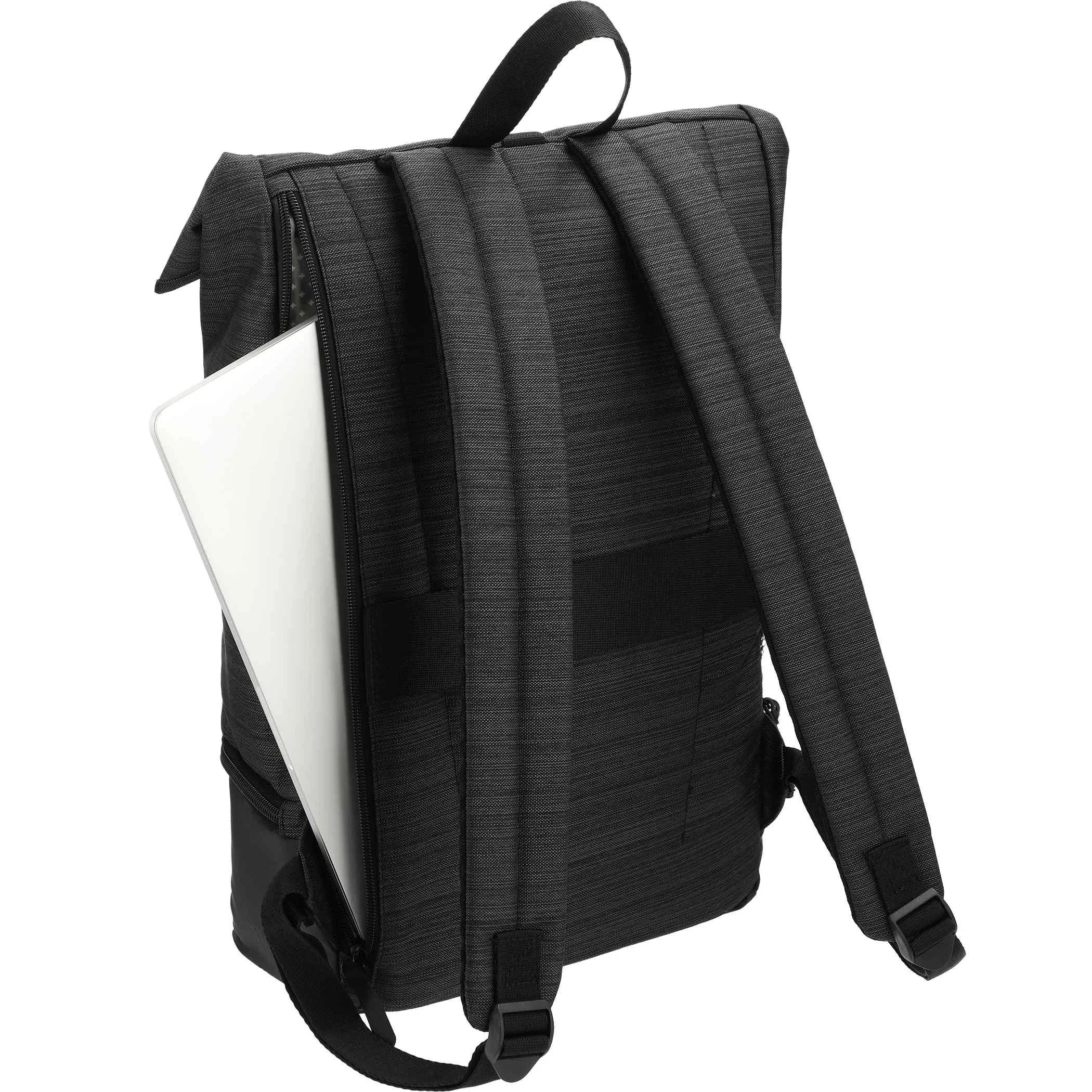 Custom NBN Whitby Insulated Computer Backpack with Logo (15 inch) — view 18