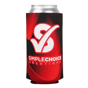 Full Color 16 oz and 24 oz Neogreen™ Recycled Can Cooler