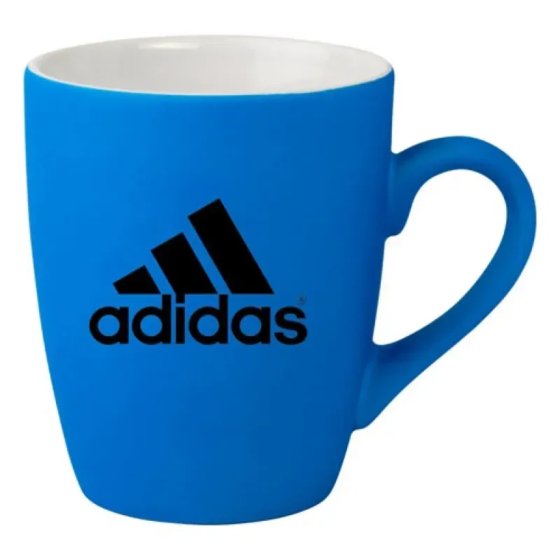 Neon Soft Touch 12oz Ceramic Mugs — view 2