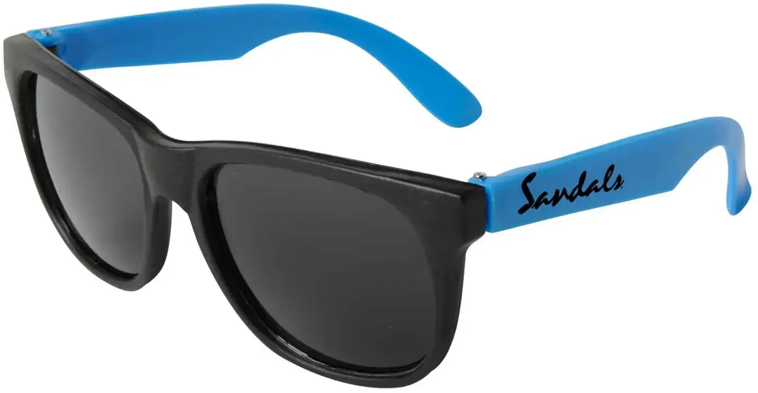 Personalized Neon Sunglasses - Black Frame — view 2