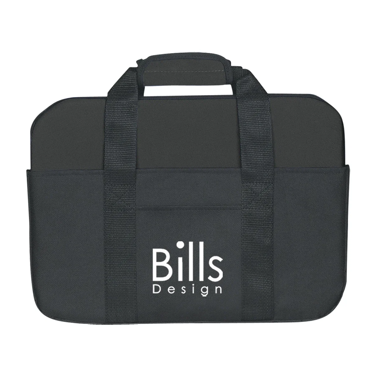 Back face shown in close detail ready for carrying a laptop