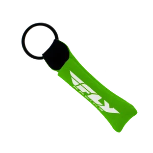 Neoprene Lip Balm Sleeve Pocket with Sewn Split-Ring