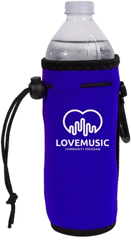Custom Neoprene Bottle Cooler - Personalized Logo Branded Drink Cooler — view 10