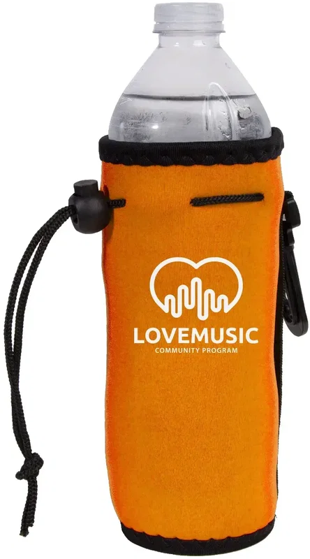 Custom Neoprene Bottle Cooler - Personalized Logo Branded Drink Cooler — view 12