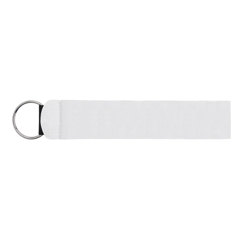 Neoprene Wristband With Key Ring — view 4