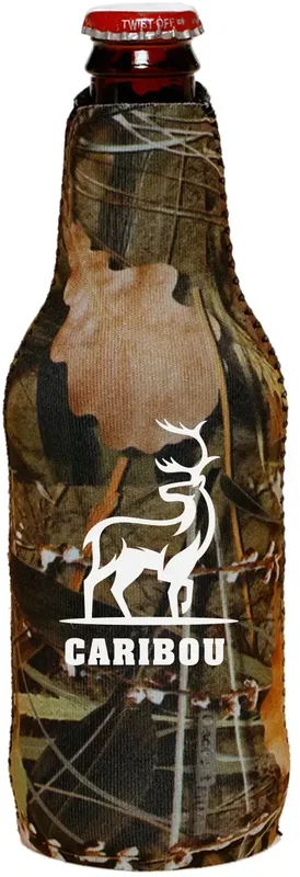 Custom Neoprene Zipper Beer Bottle Cooler — view 8