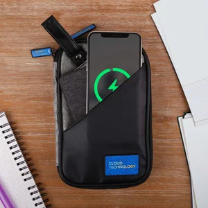 HDPE Tech Organizer Bag with Multiple Cable Pockets