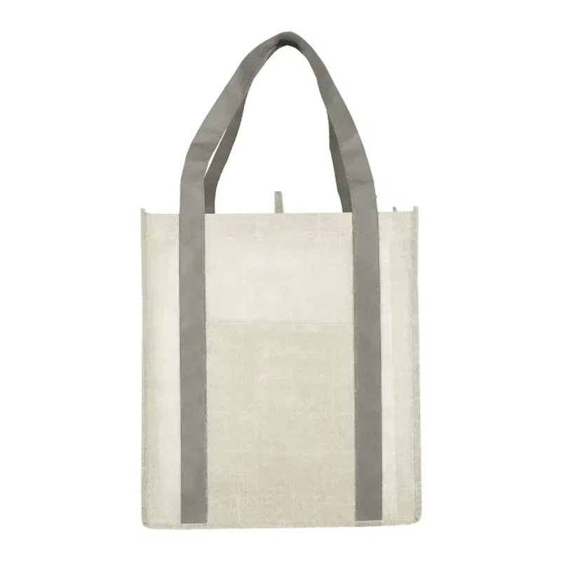 Neptune Recycled Non-Woven Grocery Tote — view 4