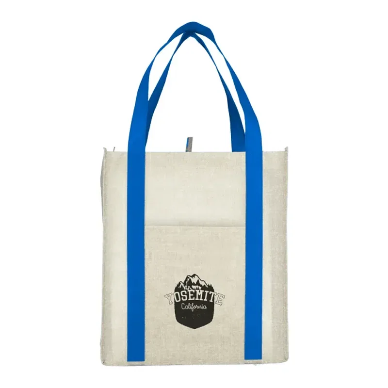 Neptune Recycled Non-Woven Grocery Tote — view 5
