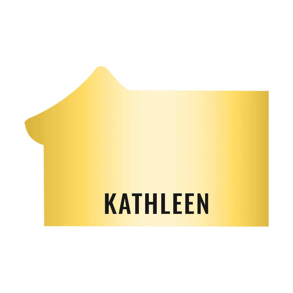 New Orleans Plastic Name Badge (Custom sized between 3 and 6 sq. in.) — view 2